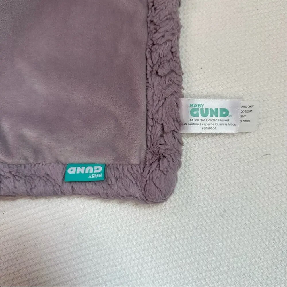 Gund Quinn the owl hooded blanket